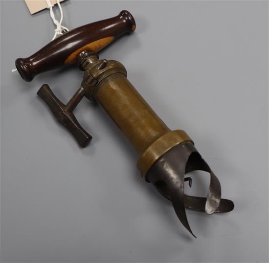 A Lunds Patent corkscrew